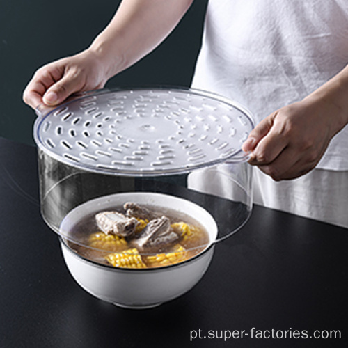 Bandeja de sopa de plástico para preservação de calor de alimentos